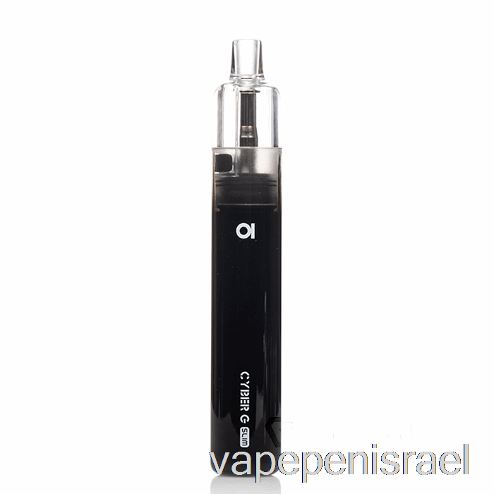 חד פעמי Vape Israel Aspire Cyber G Slim Pod System שחור